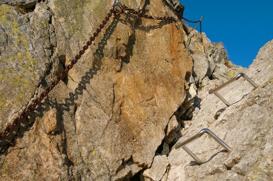 Droga na Świnicę (Tatry Wysokie, wrzesień 2008)